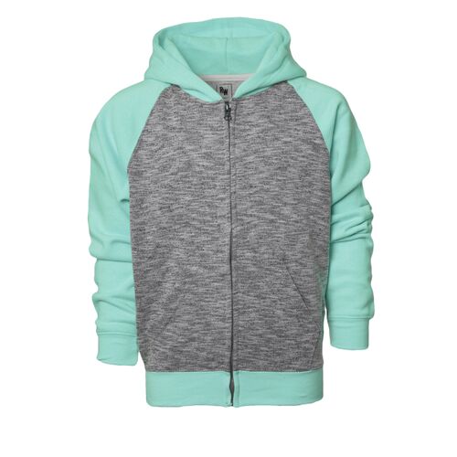 YOUTH Two Tone Full Zipper Hoodie Thumbnail