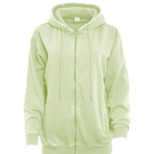 Burnout Fleece Full Zipper Hoodie Thumbnail