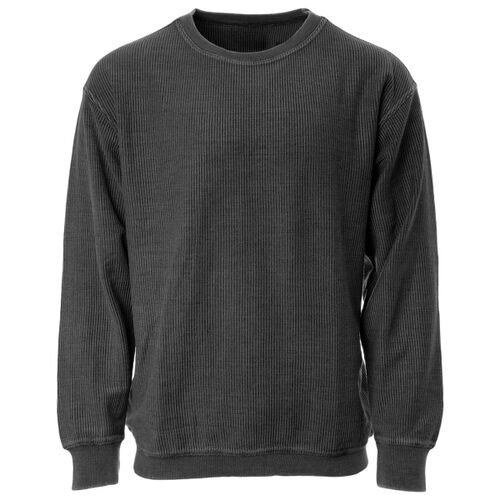 Washed Ribbed Crew Neck  Thumbnail