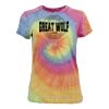 Burnout Tie Dye Crew Neck T-Shirt Thumbnail