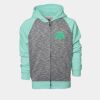 YOUTH Two Tone Full Zipper Hoodie Thumbnail