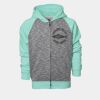 YOUTH Two Tone Full Zipper Hoodie Thumbnail