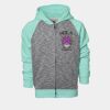 YOUTH Two Tone Full Zipper Hoodie Thumbnail