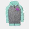 YOUTH Two Tone Full Zipper Hoodie Thumbnail