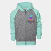 YOUTH Two Tone Full Zipper Hoodie Thumbnail