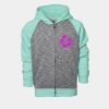YOUTH Two Tone Full Zipper Hoodie Thumbnail