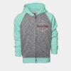 YOUTH Two Tone Full Zipper Hoodie Thumbnail