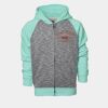 YOUTH Two Tone Full Zipper Hoodie Thumbnail