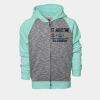 YOUTH Two Tone Full Zipper Hoodie Thumbnail
