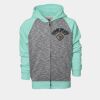 YOUTH Two Tone Full Zipper Hoodie Thumbnail