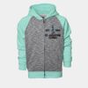YOUTH Two Tone Full Zipper Hoodie Thumbnail