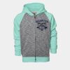 YOUTH Two Tone Full Zipper Hoodie Thumbnail