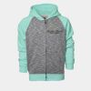 YOUTH Two Tone Full Zipper Hoodie Thumbnail