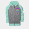 YOUTH Two Tone Full Zipper Hoodie Thumbnail
