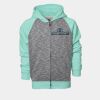 YOUTH Two Tone Full Zipper Hoodie Thumbnail