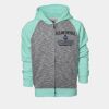 YOUTH Two Tone Full Zipper Hoodie Thumbnail