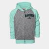 YOUTH Two Tone Full Zipper Hoodie Thumbnail