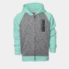 YOUTH Two Tone Full Zipper Hoodie Thumbnail