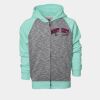 YOUTH Two Tone Full Zipper Hoodie Thumbnail