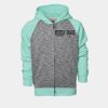 YOUTH Two Tone Full Zipper Hoodie Thumbnail