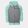YOUTH Two Tone Full Zipper Hoodie Thumbnail