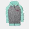 YOUTH Two Tone Full Zipper Hoodie Thumbnail