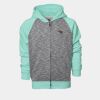 YOUTH Two Tone Full Zipper Hoodie Thumbnail