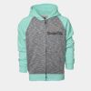 YOUTH Two Tone Full Zipper Hoodie Thumbnail