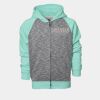 YOUTH Two Tone Full Zipper Hoodie Thumbnail