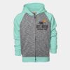 YOUTH Two Tone Full Zipper Hoodie Thumbnail