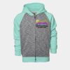 YOUTH Two Tone Full Zipper Hoodie Thumbnail