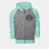 YOUTH Two Tone Full Zipper Hoodie Thumbnail