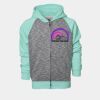 YOUTH Two Tone Full Zipper Hoodie Thumbnail