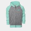 YOUTH Two Tone Full Zipper Hoodie Thumbnail