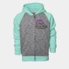 YOUTH Two Tone Full Zipper Hoodie Thumbnail
