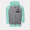 YOUTH Two Tone Full Zipper Hoodie Thumbnail