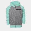 YOUTH Two Tone Full Zipper Hoodie Thumbnail