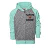 YOUTH Two Tone Full Zipper Hoodie Thumbnail