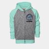 YOUTH Two Tone Full Zipper Hoodie Thumbnail