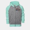 YOUTH Two Tone Full Zipper Hoodie Thumbnail