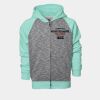 YOUTH Two Tone Full Zipper Hoodie Thumbnail