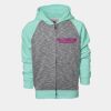 YOUTH Two Tone Full Zipper Hoodie Thumbnail