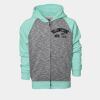 YOUTH Two Tone Full Zipper Hoodie Thumbnail