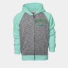 YOUTH Two Tone Full Zipper Hoodie Thumbnail