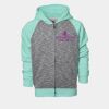 YOUTH Two Tone Full Zipper Hoodie Thumbnail