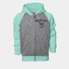 YOUTH Two Tone Full Zipper Hoodie Thumbnail