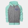 YOUTH Two Tone Full Zipper Hoodie Thumbnail