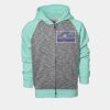YOUTH Two Tone Full Zipper Hoodie Thumbnail
