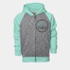 YOUTH Two Tone Full Zipper Hoodie Thumbnail
