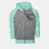 YOUTH Two Tone Full Zipper Hoodie Thumbnail